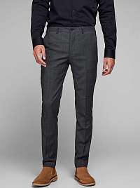 Jack & Jones sivé pánske nohavice Laris