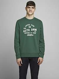 Jack & Jones zelené pánska mikina Orstandard