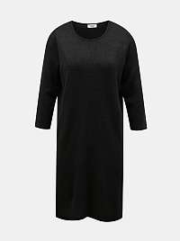 Jacqueline de Yong čierne svetrové šaty