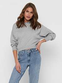 Jacqueline de Yong sivá basic mikina Olive
