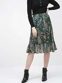 Jacqueline de Yong zelené dámska sukňa