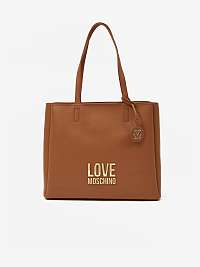 Kabelky pre ženy Love Moschino - hnedá