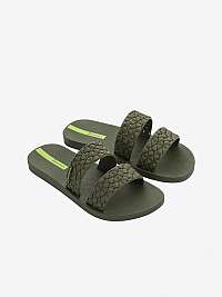 Kaki dámske šľapky Ipanema
