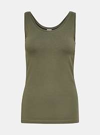 Khaki basic tielko Jacqueline de Yong Imola