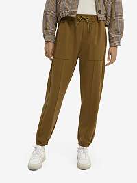 Khaki dámske skrátené nohavice Scotch & Soda