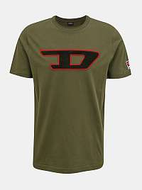 Khaki pánske tričko Diesel