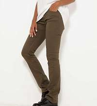 Khaki slim fit nohavice Camaieu
