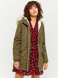 Khaki zimná parka TALLY WEiJL