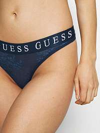 Krajkové tanga - OGE09PZ01T - G7FG - Tmavě modrá - Guess