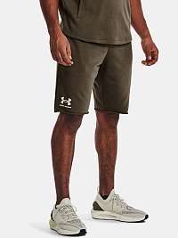 Kraťasy Under Armour UA RIVAL TERRY SHORT - zelená