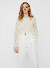 Krémová blúzka VERO MODA Monal