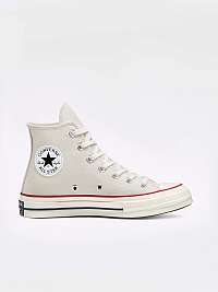 Krémové členkové tenisky Converse Chuck 70