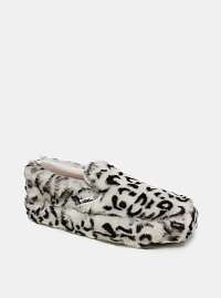 Krémové dámske slip on s leopardím vzorom VANS