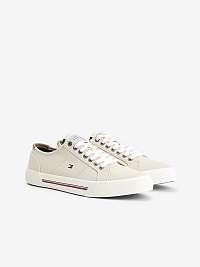 Krémové pánske tenisky Tommy Hilfiger