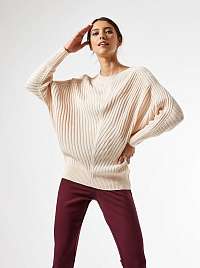 Krémový voľný sveter Dorothy Perkins