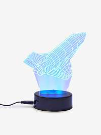 LED Lampa raketa s farebným svetlom Celio