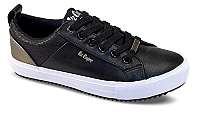 Lee Cooper čierne tenisky Black/Gold