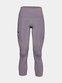Legíny Under Armour UA Rush Crop - svetlofialová
