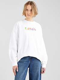 Levi's® Graphic Pai Crew Premium Mikina Biela