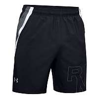 M UA Launch SW Graphic Short-BLK