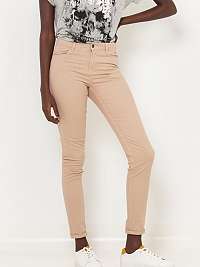Marhuľové skinny fit rifle CAMAIEU