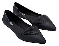 Melissa čierne balerínky Pointy Black