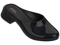 Melissa čierne šľapky Zen Black/Brown 
