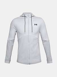 Mikina Under Armour DOUBLE KNIT FZ HOODIE - bílá