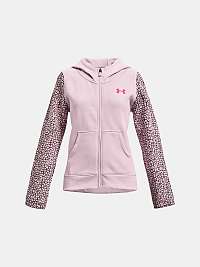 Mikina Under Armour Rival Fleece FZ - ružová