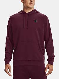 Mikina Under Armour Rival Fleece Hoodie - červená