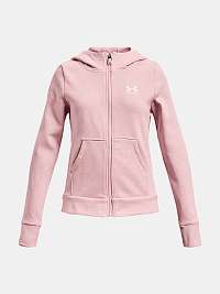 Mikina Under Armour Rival Fleece LU FZ - ružová