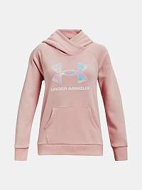 Mikina Under Armour Rival Logo Hoodie - ružová