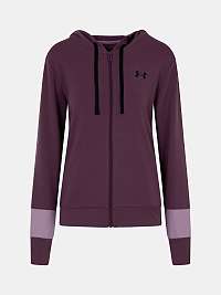 Mikina Under Armour Rival Terry CB FZ Hoodie-PPL