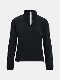 Mikina Under Armour Rush Fleece 1/2 Zip- black