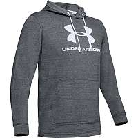 Mikina Under Armour SPORTSTYLE TERRY LOGO HOODIE-GRY