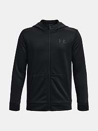 Mikina Under Armour UA Armour Fleece FZ - čierna