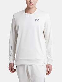 Mikina Under Armour UA ARMOUR TERRY CREW - hnedá