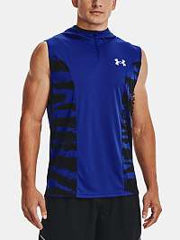 Mikina Under Armour UA BASELINE TANK HOODIE-BLU