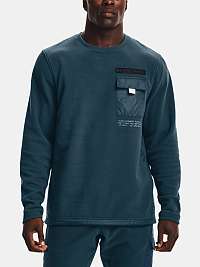 Mikina Under Armour UA CGI UTILITY CREW - modrá
