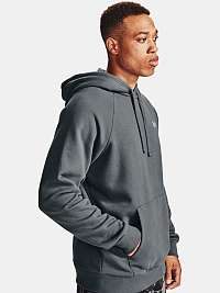 Mikina Under Armour UA Rival Cotton Hoodie - šedá