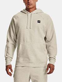 Mikina Under Armour UA Rival Fleece Hoodie - hnedá