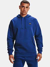 Mikina Under Armour UA Rival Fleece Hoodie - modrá