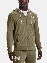 Mikina Under Armour UA Rival Terry LC FZ - zelená