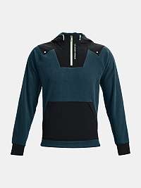 Mikina Under Armour UA RUSH FLEECE HOODIE- modrá