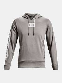 Mikina Under Armour UA SUMMIT KNIT HOODIE - šedá