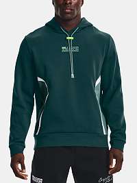 Mikina Under Armour UA SUMMIT KNIT HOODIE - zelená