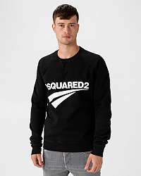 Mikiny bez kapuce pre mužov DSQUARED2 - čierna