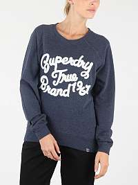 Mikiny pre ženy Superdry - modrá