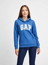 Modrá dámska mikina s logom GAP