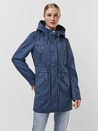 Modrá parka VERO MODA Abby Fanna